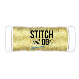 Stitch and Do Sparkles Embroidery Thread Yellow Gold SDCDS03