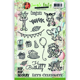 Clear Stamps - Yvonne Creations - Jungle Party YCCS10070