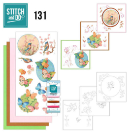 Stitch and Do 131 - Jeanine's Art - Birds and Blossom STDO131