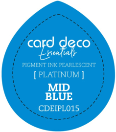 Card Deco Essentials Fast-Drying Pigment Ink Pearlescent Mid Blue CDEIPL015