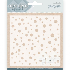 Bubbles Stencil By Card Deco Essentials CDEST010