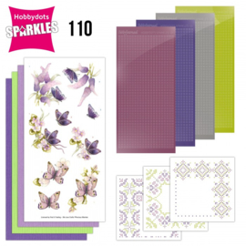 Sparkles 110 - Precious Marieke - Butterflies In Purple SPDO110