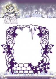 Die - Yvonne Creations - Magical winter - Magical Frame YCD10041