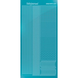 Hobbydots sticker 01 - Mirror Azure Blue STDM01M