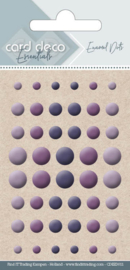 Card Deco Essentials - Enamel Dots Purple CDEED011
