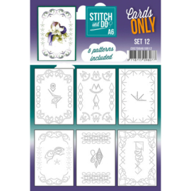 Stitch and Do - Cards Only - Set 12  COSTDOA610012