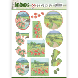 3D Pushout - Jeanine's Art - Landscapes - Summer Landscapes SB10296