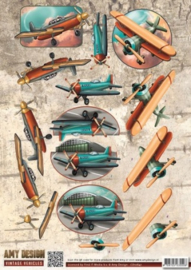 3D Knipvel - Amy Design - Vintage Vehicles - Planes CD10847
