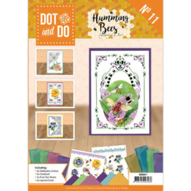 Dot and Do Book 11- Jeanine's Art - Humming bees DODOA6011