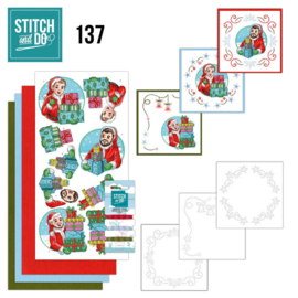 Stitch and Do 137 - Yvonne Creations - Big Guys - Christmas STDO137