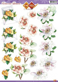 3D Knipvel Erica van Leeuwen - CD10373 bloemen
