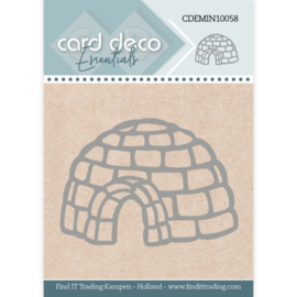 Card Deco Essentials - Mini Dies - 58 - Iglo CDEMIN10058