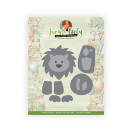 Dies - Yvonne Creations - Jungle Party - Jungle Lion YCD10307