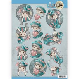 3D Knipvel - Lilly Luna - Stijlvol en fantastisch  CD11427