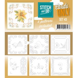 Cards only Stitch 43 - 4k - COSTDO10043
