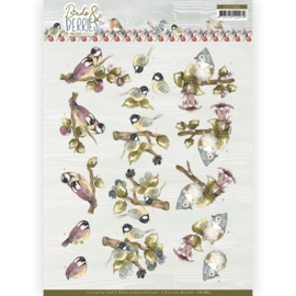 3D Cutting Sheet - Precious Marieke - Birds and Berries - Gooseberries CD11882