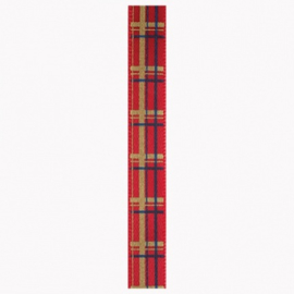 3m Ribbon - Letter to Santa - Red Tartan PMA 367904