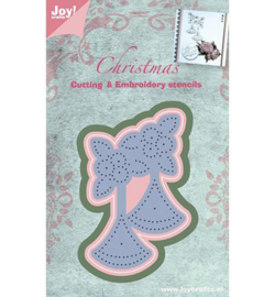 Joy Snij- embossing- borduurmal kerst 6002/2025