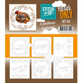 Stitch & Do - Cards only - Set 24 COSTDO10024