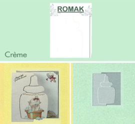 Romak Kaart Creme 3 stuks K3-234-22