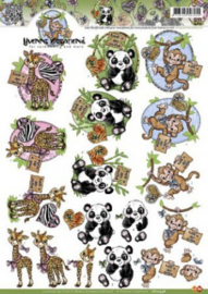 Yvonne Creations - Wilde dieren - CD10348