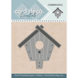 Card Deco Essentials - Mini Dies - Birdhouse CDEMIN10012