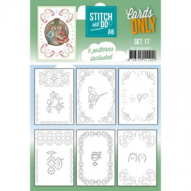 Stitch and Do - Cards Only - Set 17 COSTDOA610017