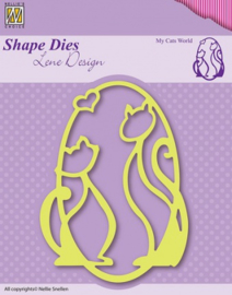 Shape Die Lene Design My cats world SDL001