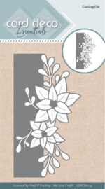 Card Deco Essentials - Cutting Dies - Floral Border CDECD0133