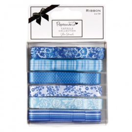 RIBBON (6 X 1MTR) - BURLEIGH BLUE PMA 367121