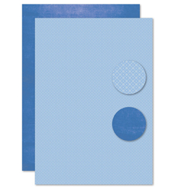Nellie background sheet NEVA109 - Ice star blue