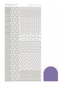 Hobbydots sticker Mirror violet 012 STDM126