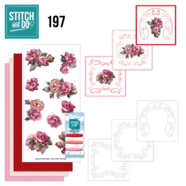 Stitch and Do 197 - Amy Design - Roses Are Red STDO197
