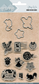 Clear stamps & Cutting Die  CDESD003