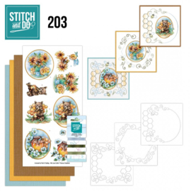 Stitch And Do 203 - Yvonne Creations - Bee Honey STDO203
