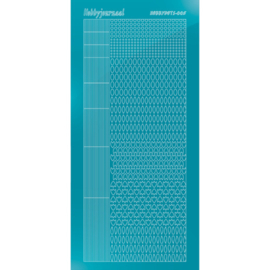 Hobbydots sticker 05 - Mirror Azure Blue STDM05M