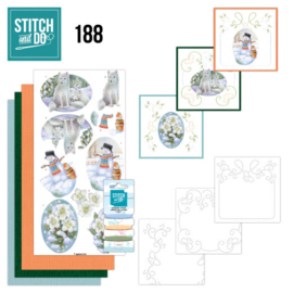 Stitch And Do 188 - Jeanine's Art - Winter Garden STDO188