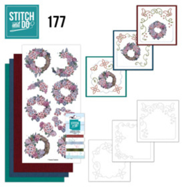 Stitch and Do 177 - Yvonne Creations - Stylish Flowers STDO177