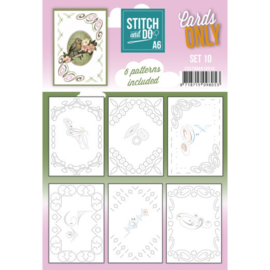 Stitch and Do - Cards Only - Set 10 COSTDOA610010