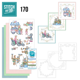 Stitch and Do 170 - Yvonne Creations - Funky Day Out - Activity STDO170