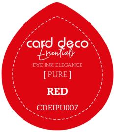 Card Deco Essentials Fade-Resistant Dye Ink Red CDEIPU007