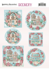 Scenery - Yvonne Creations - Houses CDS10027