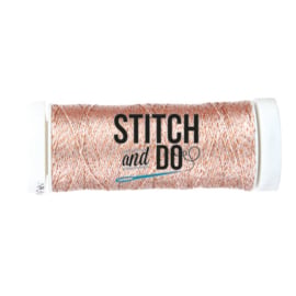 Stitch and Do Sparkles Embroidery Thread - Silver-Copper SDCDS11