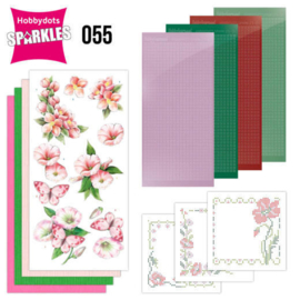Sparkles Set 55 - Jeanine's Art - Pink Flowers SPDO053