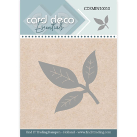 Card Deco Essentials - Mini Dies - Leaf CDEMIN10010