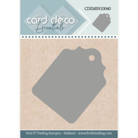 Card Deco Essentials - Mini Dies - Label CDEMIN10040