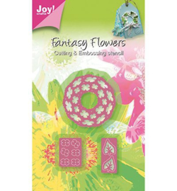 Joy crafts snij- en embossing Fantasy Flowers 6002/0266