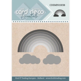 Card Deco Essentials - Mini Dies - Rainbow CDEMIN10038