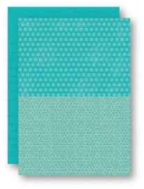 Background Sheets A4 turquoise dahlia NEVA047