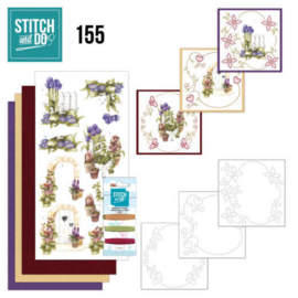 Stitch and Do 155 - Precious Marieke - Beautiful Garden - Allium STDO155